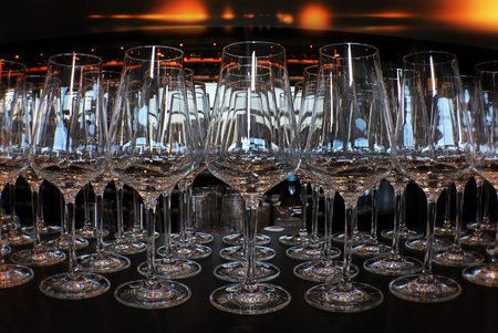 Wine glassesの写真素材