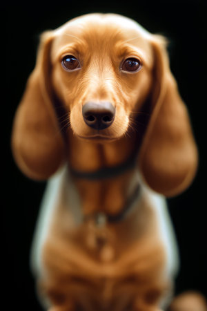 Dachshund generated by artificial intelligenceの素材
