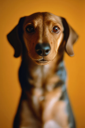 Dachshund generated by artificial intelligenceの素材