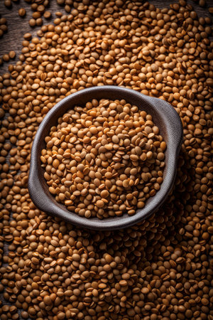 lentils, generated by artificial intelligenceの素材