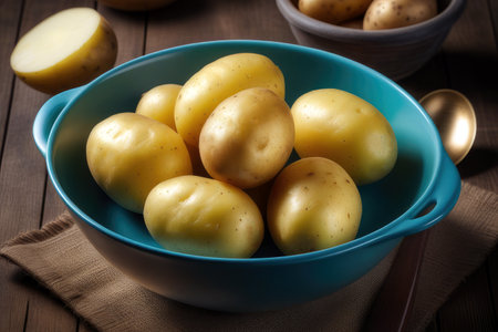 potatoes, generated by artificial intelligenceの素材