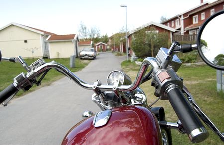 Motorbike detail.
