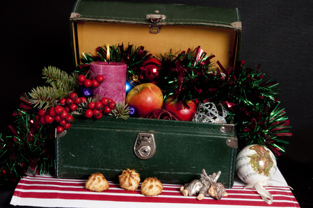 Christmas vintageの写真素材