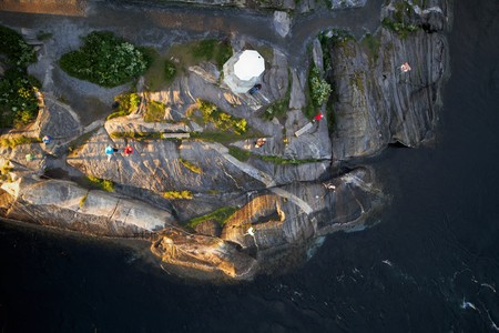 Saltstraumen, vidal stream in north of Norway