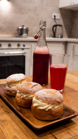Semlor day in February. Sweden A sweet national delicacy known as the semla, semlor in plural