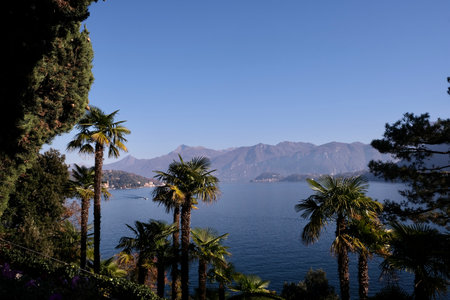 Villa del Balbianello, Lenno, Italyの写真素材