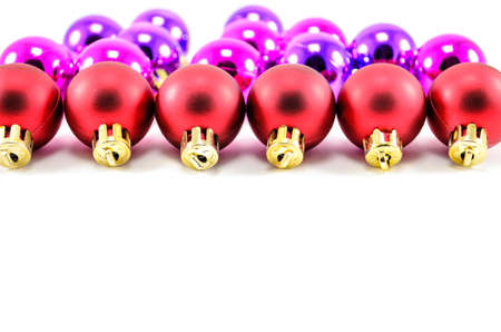 Coloured balls for decorating for Xmas holidaysの写真素材