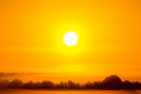 Airport Sunriseの写真素材