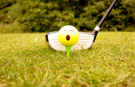 Golfing Horrorの写真素材