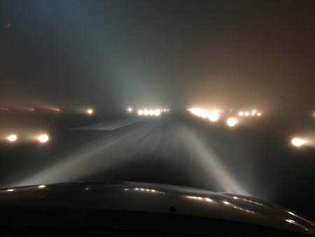 Airport Operations at work at one of the UK's largest airports.の写真素材
