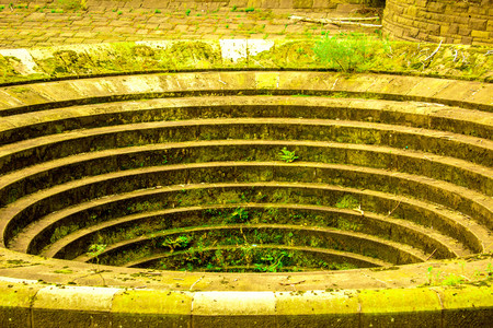The gorgeous landscapes at Ladybower Resevoir, in the Peak District, UK.の写真素材