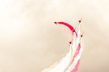 A view of the aircraft team doing what they do best.の写真素材