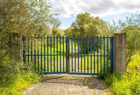 An old derelict war bunker in Sicily, Italy.の写真素材