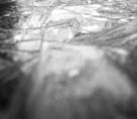 A very frosty surface during winter.の写真素材