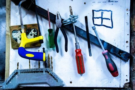 Tools being predominantly a man's best thing to do around the home and garden. Here seen just one of...