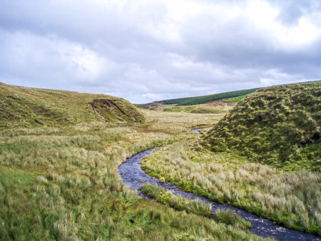 The British countryside has millions of stunning views across the country for locals and visitors to enjoy from all around the world.の写真素材