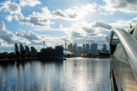 A large superyacht that is used or owned by people of wealth. Often used to take people of business...