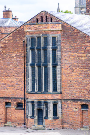 Lincoln Prison is a Victorian Era prison that is open to locals and tourists from all around, it resides within Lincoln Castle grounds.の写真素材