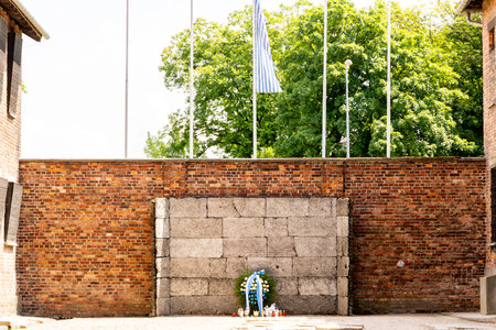 This memorial to remember lives lost.の写真素材