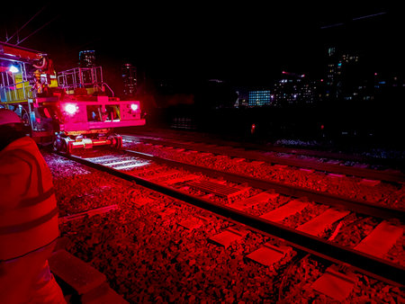 Railways have engineering works day and night but mostly at night to prevent affecting commuter's...