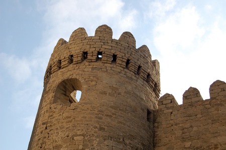 Tower of the antient Baku city のeditorial素材