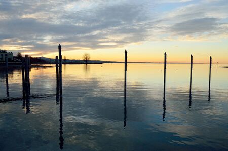 Evening on Boden Lake at Altenrhein, Switzerland