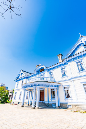 Hokkaido Summer, Nakajima Park National Designated Important Cultural Property Hoheikanのeditorial素材