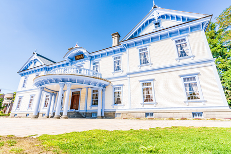 Hokkaido Summer, Nakajima Park National Designated Important Cultural Property Hoheikanのeditorial素材