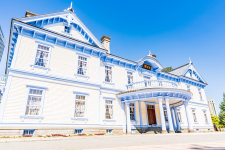 Hokkaido Summer, Nakajima Park National Designated Important Cultural Property Hoheikanのeditorial素材