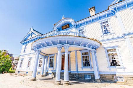 Hokkaido Summer, Nakajima Park National Designated Important Cultural Property Hoheikanのeditorial素材