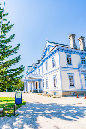 Hokkaido Summer, Nakajima Park National Designated Important Cultural Property Hoheikanのeditorial素材