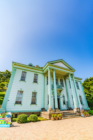 Hokkaido scenery in summer, Old Branch Office of Hokkaido Governmentのeditorial素材