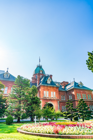 Summer in Hokkaido Red Brick Government Building (Former Hokkaido Government Office Building)のeditorial素材
