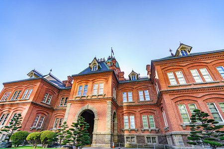 Summer in Hokkaido Red Brick Government Building (Former Hokkaido Government Office Building)のeditorial素材