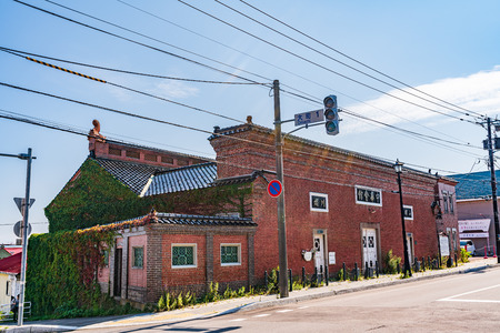 Hokkaido scenery in summer, Hakodate St. John's Churchのeditorial素材