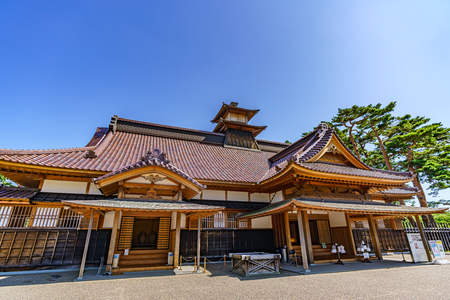 Hokkaido scenery in summer, Hakodate Magistrate's Officeのeditorial素材