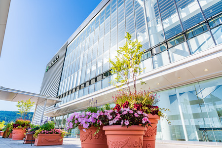 Scenery around Shin-Hakodate Hokuto Station of Hokkaido Shinkansenのeditorial素材