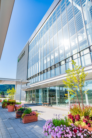 Scenery around Shin-Hakodate Hokuto Station of Hokkaido Shinkansenのeditorial素材