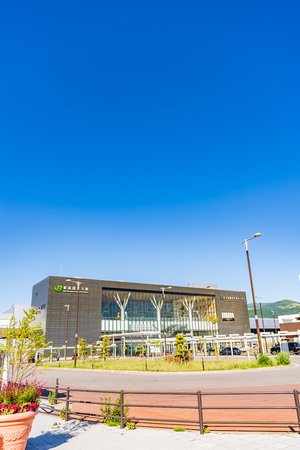 Scenery around Shin-Hakodate Hokuto Station of Hokkaido Shinkansenのeditorial素材