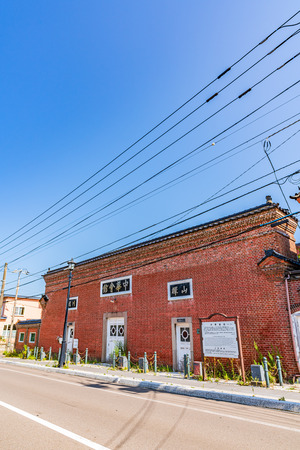 Hokkaido scenery in summer, Hakodate Chinese Memorial Hallのeditorial素材