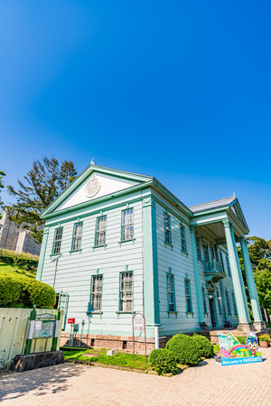 Hokkaido scenery in summer, Old Branch Office of Hokkaido Governmentのeditorial素材