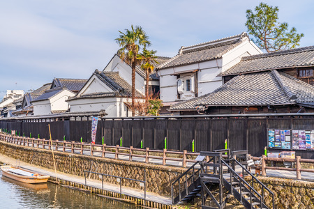 The town of Kura, the townscape of Tochigiのeditorial素材