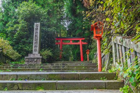 Scenery around Lake Hakone, Hakone Shrineのeditorial素材