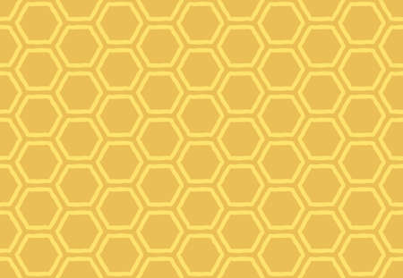 Seamless honeycomb patternのイラスト素材