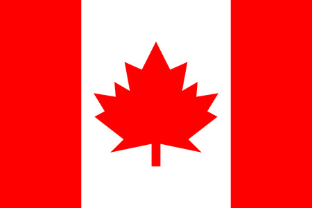 Flag of Canadaのイラスト素材