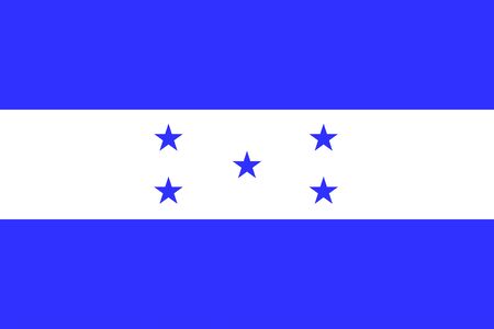 Flag of Hondurasのイラスト素材
