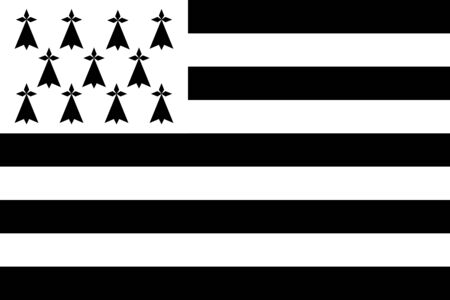Flags of brittanyのイラスト素材