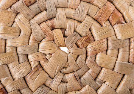 Wicker Woven Texture Background