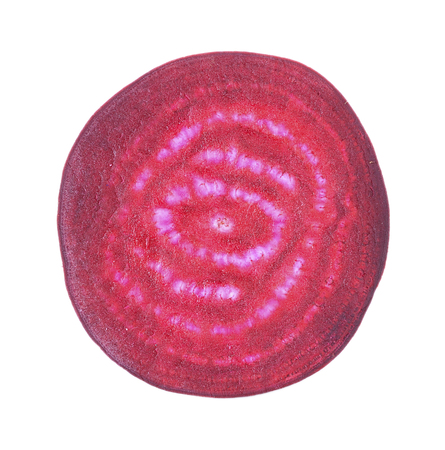 Beetroot on white background