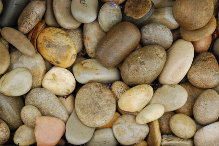 pebble stones backgroundの写真素材